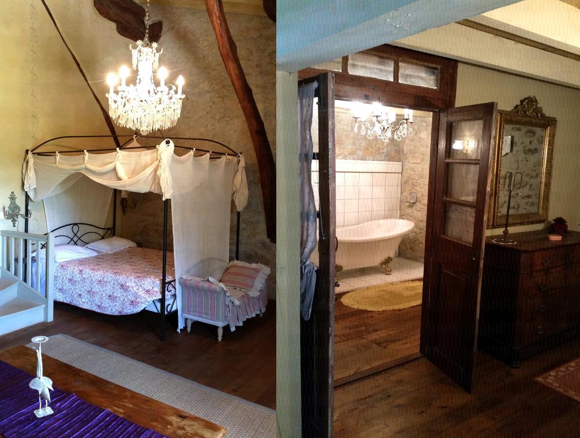 Bed and Breakfast La Ferme de Jeanne Saint-Girons  Exterior foto